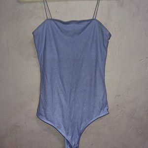 Hollister baby blue bodysuit
